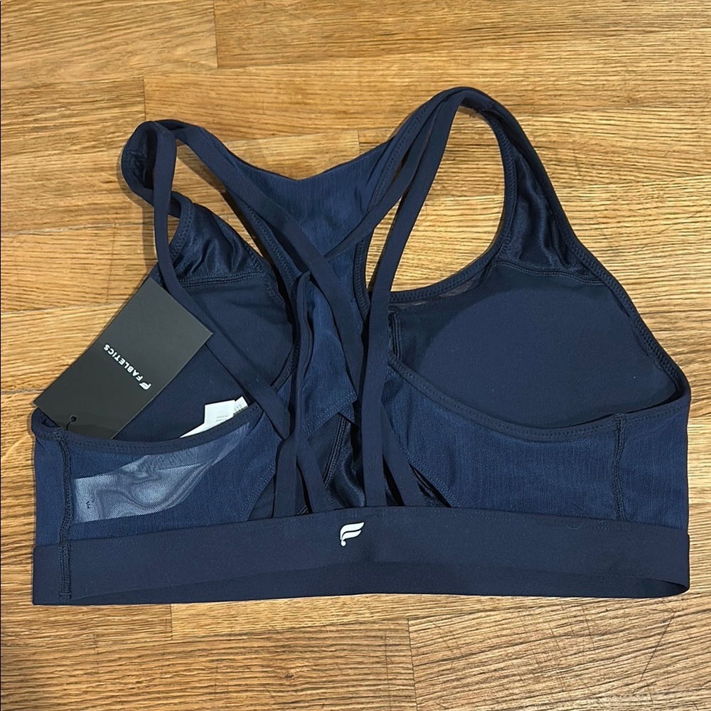Fabletics Navy Sports Bra (L)
